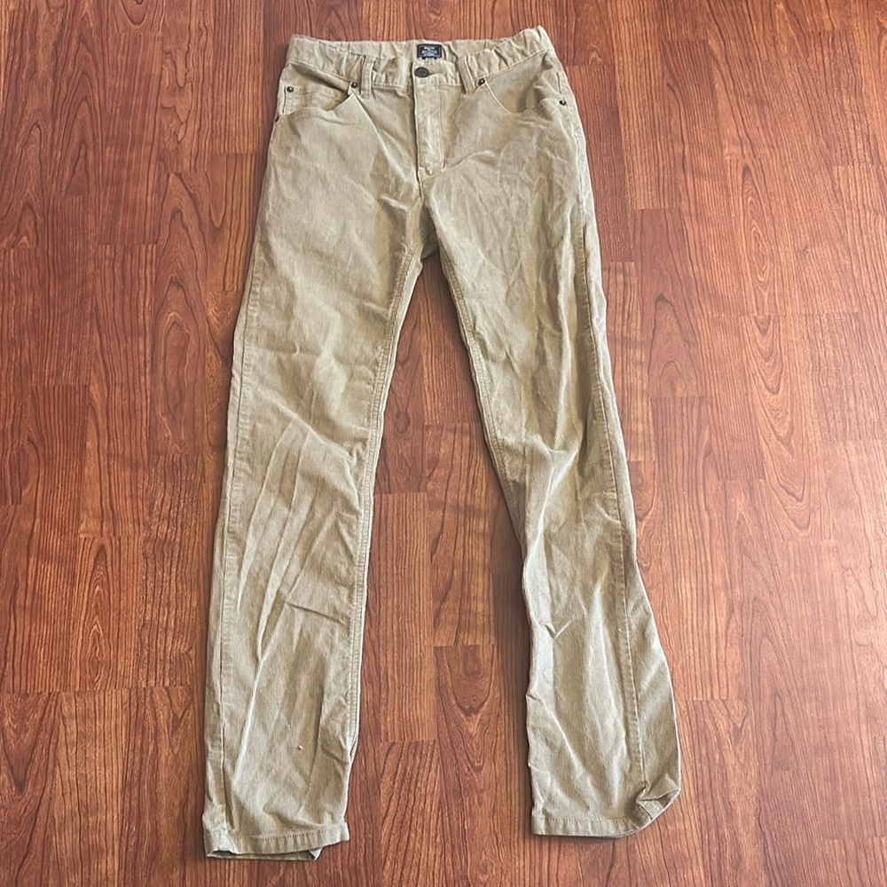 Gap Kids Khaki Twill Pants Size 16 skinny stretch